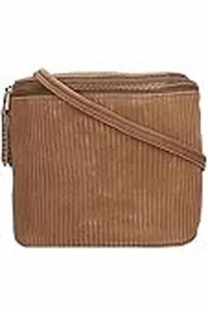 Fred de la Bretoniere Kvinnors FRB0243 Crossbody tryckt mockaväska