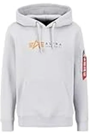 Alpha Industries Alpha Label Hoody Huvtröja Sweat med huva för män