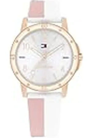 Tommy Hilfiger Flickor analog kvartsklocka med silikonrem 1720015, , armband