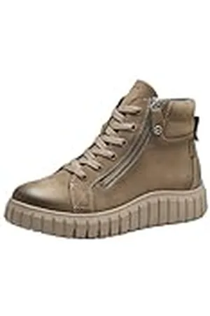 Tamaris COMFORT Damsneakers, höga av läder med dragkedja, , 37 EU