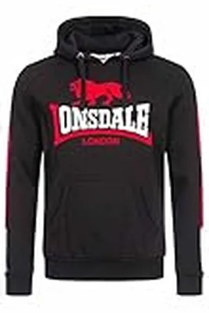 Lonsdale London Huvtröja för män, normal passform, LANGWELL, , XL, 117356
