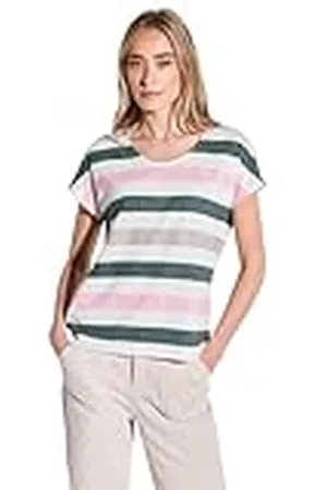 Street one SOL_Big Multicolor randig skjorta off white 36, , 36