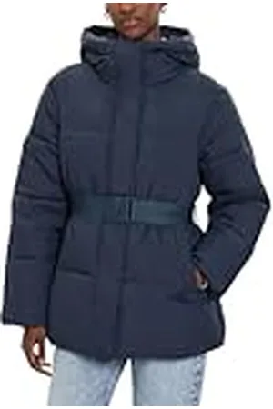 Calvin Klein Jeans dam logotyp bälte kort puffer J20J224107, pufferjacka, blå, XL, , XL