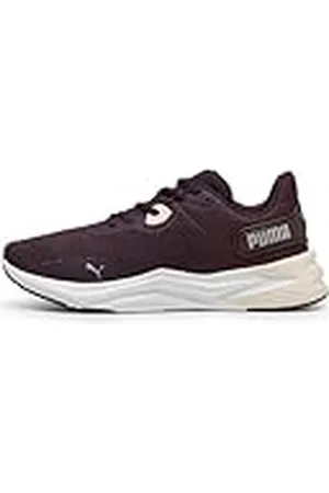 PUMA Unisex Disperse Xt 3 stickad löparsko för vägar, Midnatt plommon Rosebay vit, 37.5 EU