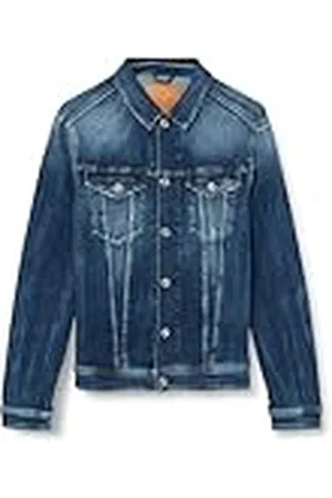 Replay Herrjeansjacka med bröstfickor, , S