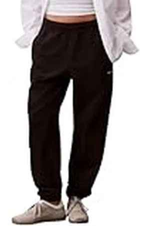 Calvin Klein Jeans dam MONOLOGO franska Terry Jogger LV047B235G sweatpants, , XL, , XL