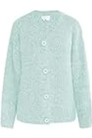 USHA Dam stickad kofta 15629128, issmönt, XS/S, , XS/S