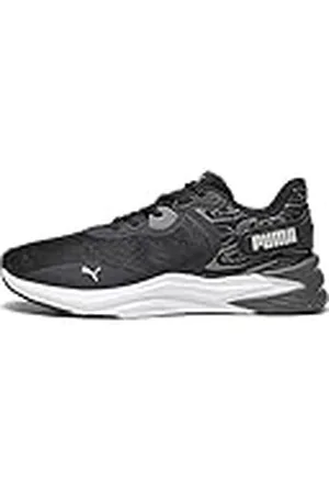 PUMA Dam Disperse Xt 3 Retro Glam WNS Road löparsko, svart vit silver, 40 EU