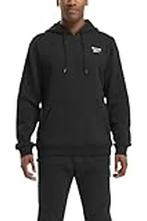 Reebok IDENTITY liten logotyp fleece huvtröja , , L