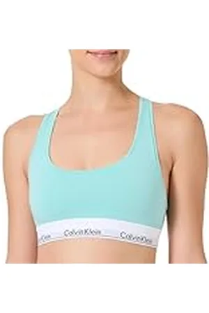Calvin Klein OLINED BRALETTE, Blå, M, , 60 SE
