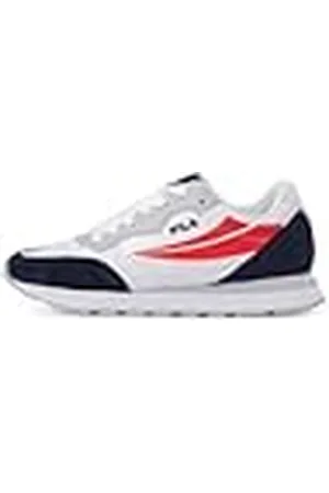 Fila Hypert sneakers för män, Vit marinblå röd, 41 EU