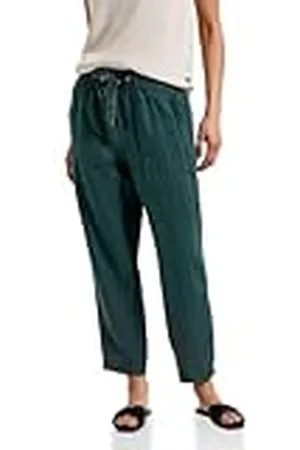 Street one SOL_Paperbag Solid HW Slim legL28 Dark Garden Green 46, , 46