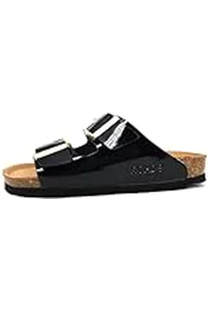 Rohde Alba damer, kvinnor, klassiska sandaler, sandaletter, sommarskor, tofflor, fotbädd i kork, , 36 EU