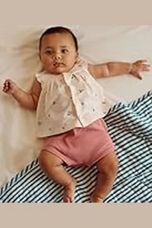 Petit Bateau 2-delat set för flickor, , 12 M�nader