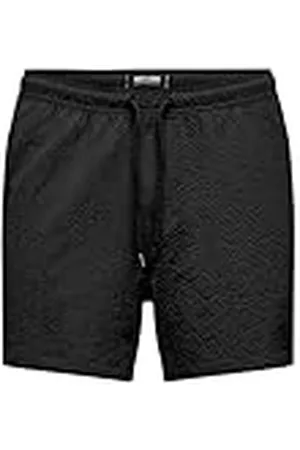 Only & Sons ONSTED Life SOLID Seersucker Swim NOOS, , L