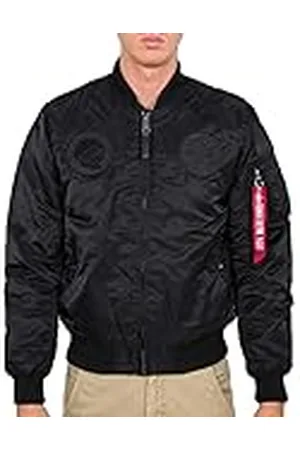 Alpha Industries MA-1 VF NASA Bomberjacka för män Black