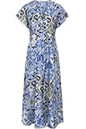ONLY Onlnova Life Vis Mollie Long Dress AOP, , M