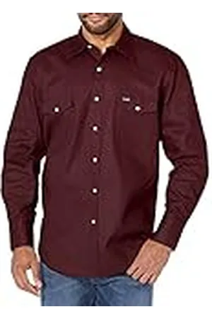 Wrangler Performance Snap långärmad skjorta för män, L