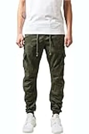 Urban classics Herr Byxor Camo Cargo Jogging Pants, , 30W / 30L