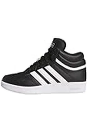 adidas Unisex – Barn HOOPS 4.0 MID SHOES, Core Black/Cloud White/Core Black, 38 2/3 EU