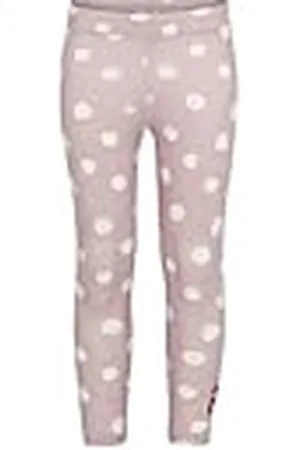Fila Bergamo leggings för flickor, mauve shadows polka Dot AOP, 110/116