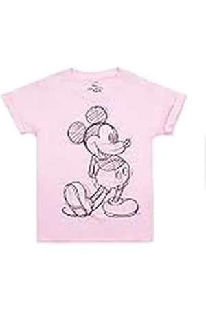 Disney Mickey Sketch T-tröja för flickor, , 12 år