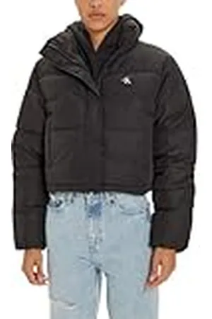 Calvin Klein Jeans dam MATTE BESKRIV ND PUFFER J20J224615, pufferjacka, svart, XL, , XL