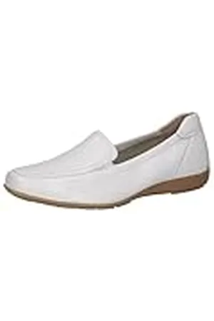 Caprice Dam 9-24652-42 platt tofflor, vit rådjur, 39 EU, , 39 EU