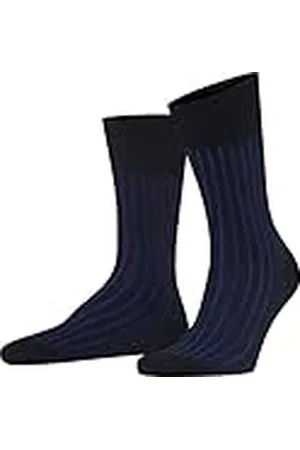 Falke Herrstrumpor - 95% bomull, 1 paket, en klassiker med ribbstruktur i elegant utseende