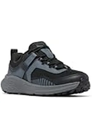 Columbia Unisex Kids Kids Konos Low Low Rise Hiking Shoes, Black (Y Black x Graphite), 5 UK
