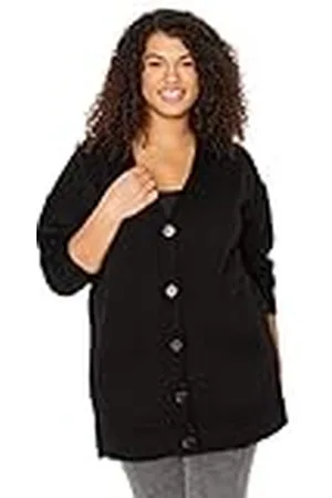 Trendyol Plusstorlek cardigan - grön - avslappnad, , XXL