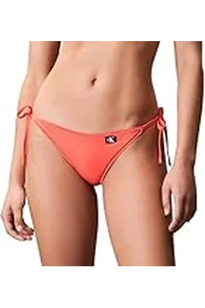 Calvin Klein Dam STRINGSIDE TIE String Sidoslips, , XS, , XS