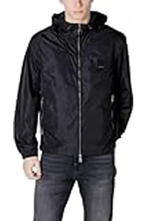 Armani Exchange Icon Project, logotyp präglad lappjacka, , XXL, , XXL