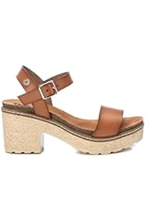 Refresh Damsandaler, 170643, sandaler, med klack, taupe, 36 EU, , 36 EU
