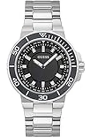 Guess Herr sport diver-inspirerad 44 mm klocka, , En storlek, armband