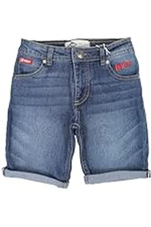 Lee Blå pojkshorts - 6A, , 6 �r