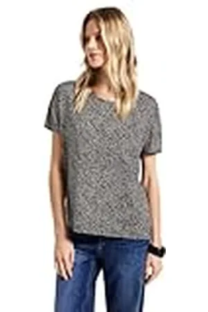 Street one LTD QR tryckt stil New Crista Cotton Cream 44, , 44