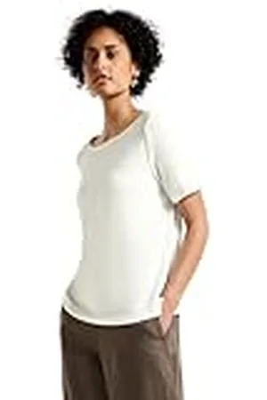 Street one SOL_LTD QR stickad look skjorta off white 36, , 36