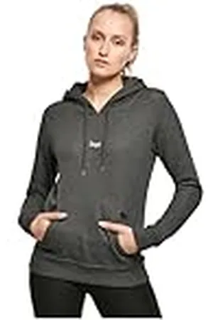 miss tee Dam huvtröja Angel Hoody, avslappnad huvtröja med ryggtryck, normal passform, storlekar XS – 5XL, , XL