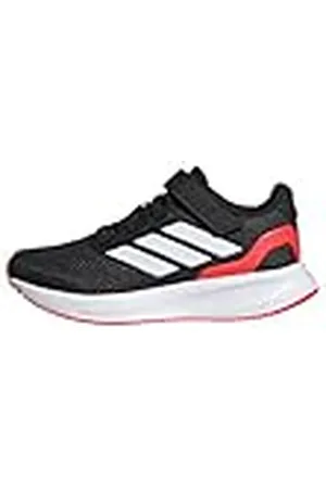 adidas Unisex – Barn RUNFALCON 5 SHOES KIDS, Core Black/Cloud White/Lucid Red, 33 EU