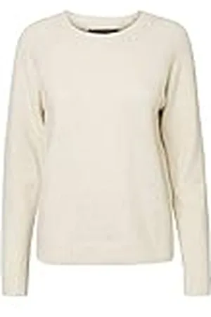 VERO MODA Dam VMDOFFY LS O-hals blus GA NOOS 10201022, , XL