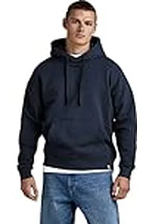 G-Star RAW Mäns Essential Unisex lös tröja med huva, , S, , S