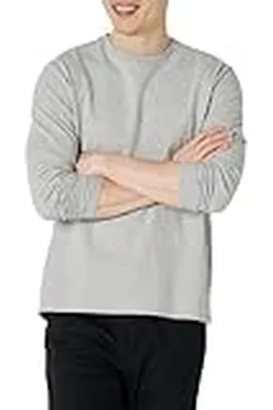 Amazon Långärmad T-shirt för män, normal passform, , medium