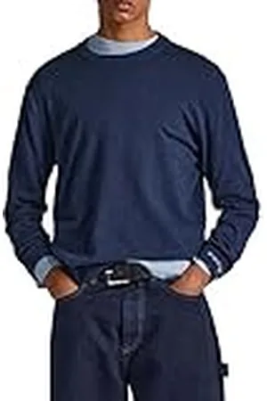Pepe Jeans Herr Andre rund hals långärmad, , XS
