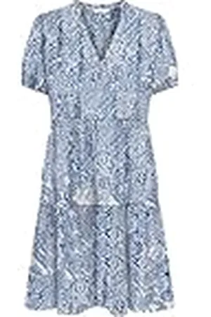 ONLY Onlnova Life Vis Thea Sleeve Dress AOP, , XS