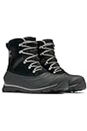 sorel Buxton Lace Boot WP, vattentäta snöstövlar för män, Black Quarry Collection 2024 2025, 41 EU