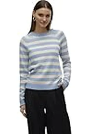 VERO MODA Vmdoffy Ls O-hals blus Ga Noos, , M
