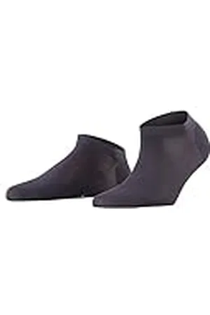 Falke Fina, softness-sneakers, fin, svart, vit, många andra färger, förstärkta sneakerstrumpor med mönster, ventilerande, tunna enfärgade hållbara, 1 par, , 35 EU