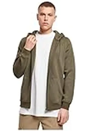 Build Your Brand Bygg ditt varumärke, herr tung dragkedja med huva, , 5XL