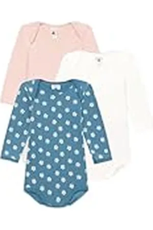 Petit Bateau Baby-flicka, randig body med långa ärmar, , 24 månader
